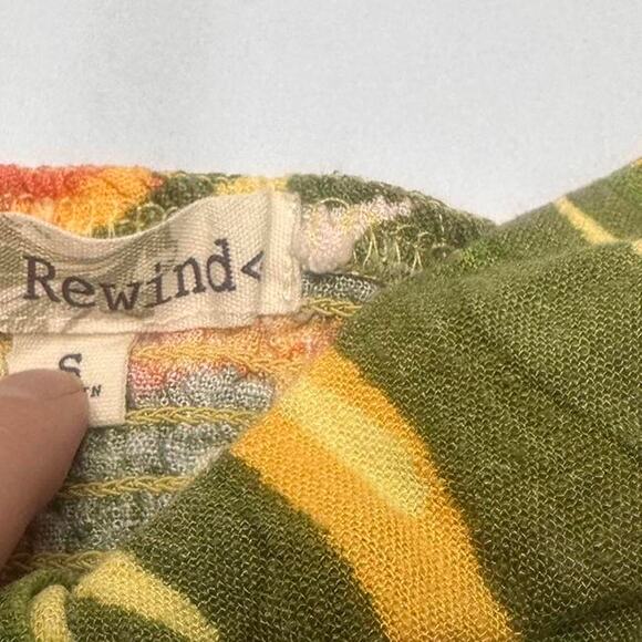 Rewind Size Small Vintage Colorful Mini Cocktail Summer Dress - Picture 4 of 4